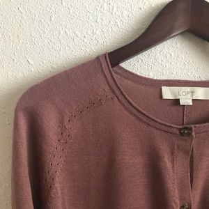 Loft Maternity Cardigan